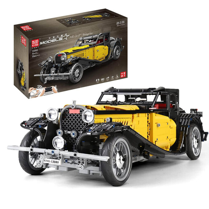 Mould King 13080 Motorized T50 Vintage Car - 3654 PCS