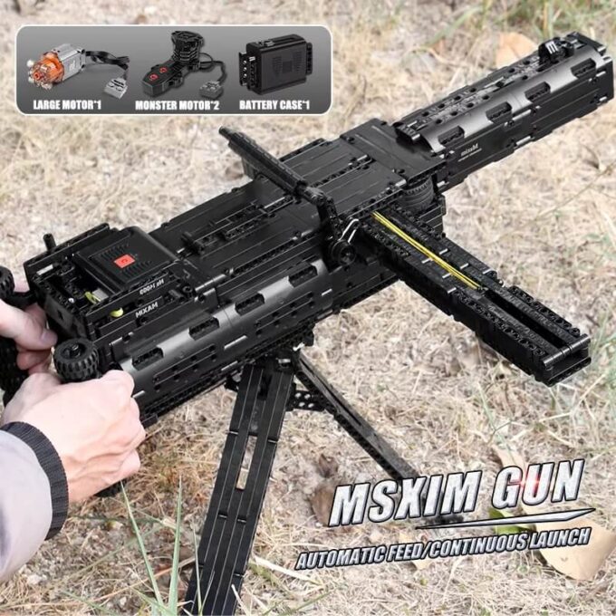 Mould King 14009 Maxim Gun - 1399 PCS - Image 9