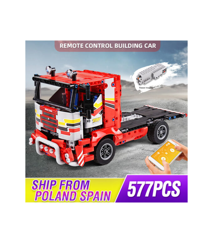 Mould King 15003 RC Transport Truck - 577 PCS - Image 2