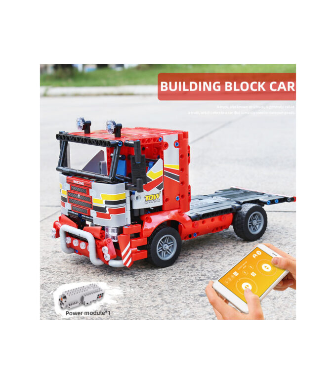 Mould King 15003 RC Transport Truck - 577 PCS - Image 3