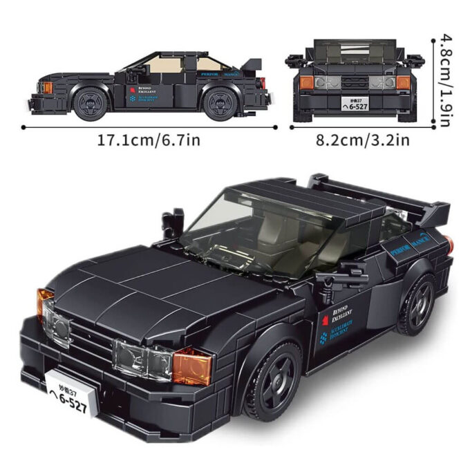 Mould King 27014 The GTR R32 Mini Sports Car - 359 PCS - Image 7