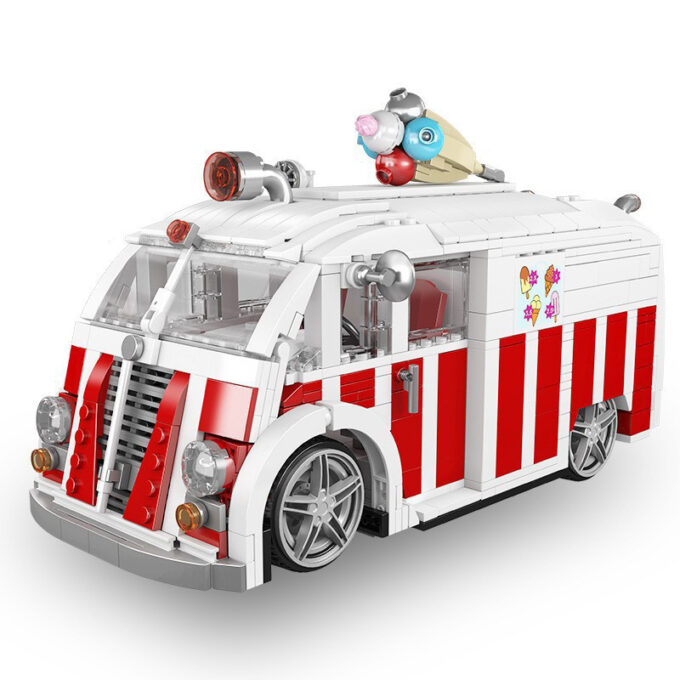 Mould King 10039 Ice Cream Truck - 1078 PCS - Image 2