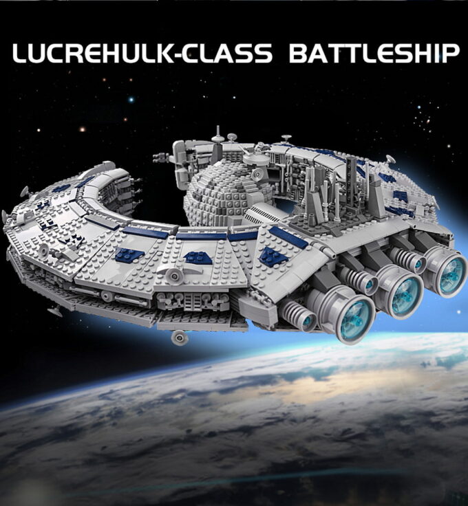 Mould King 21008 Lucrehulk-Class Battleship Droid Control Ship - 3663 PCS - Image 9