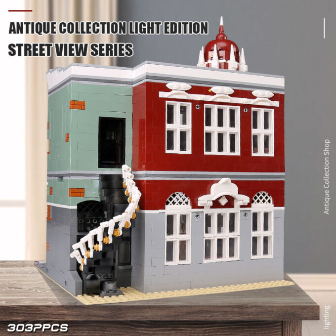 Mould King 16005 Antique Collection Shop with LED lights - Image 4