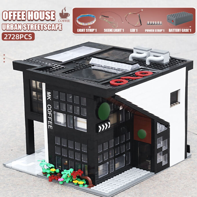 Mould King 16036 Modern Cafe Modular - Image 5